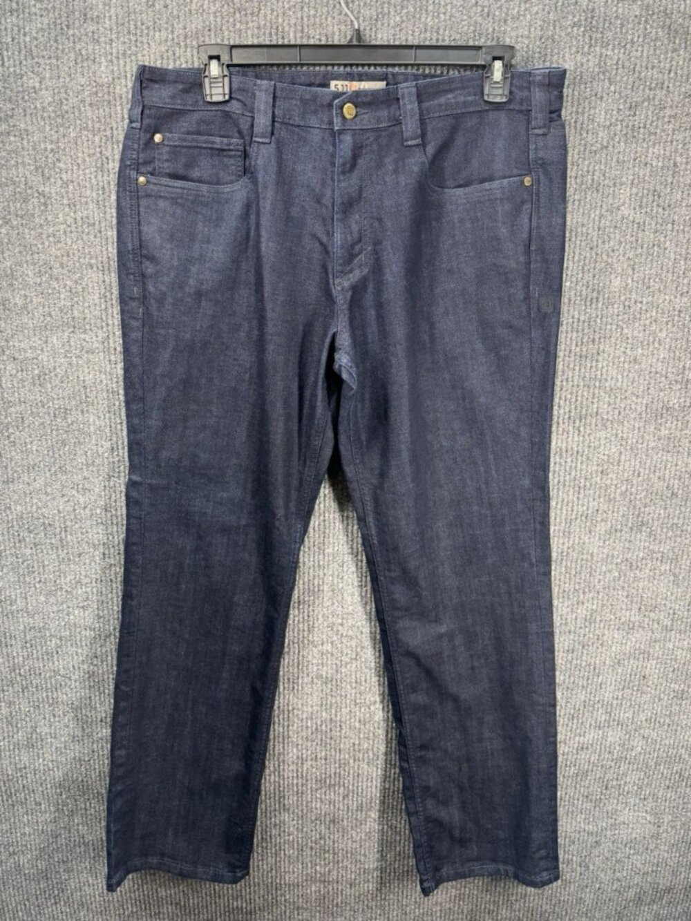 5.11 Tactical Jeans Mens 36x32 Blue Defender Flex Denim Dark Wash Stretch Pants